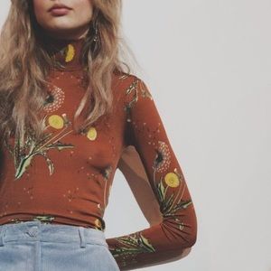ISO Topshop Boutique Dandelion Long Sleeve Top